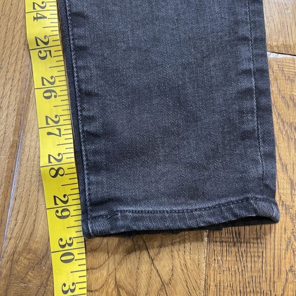 Adriano Goldschmied AG The Legging Ankle Super Skinny Black Denim Distressed 29 - Picture 5 of 7